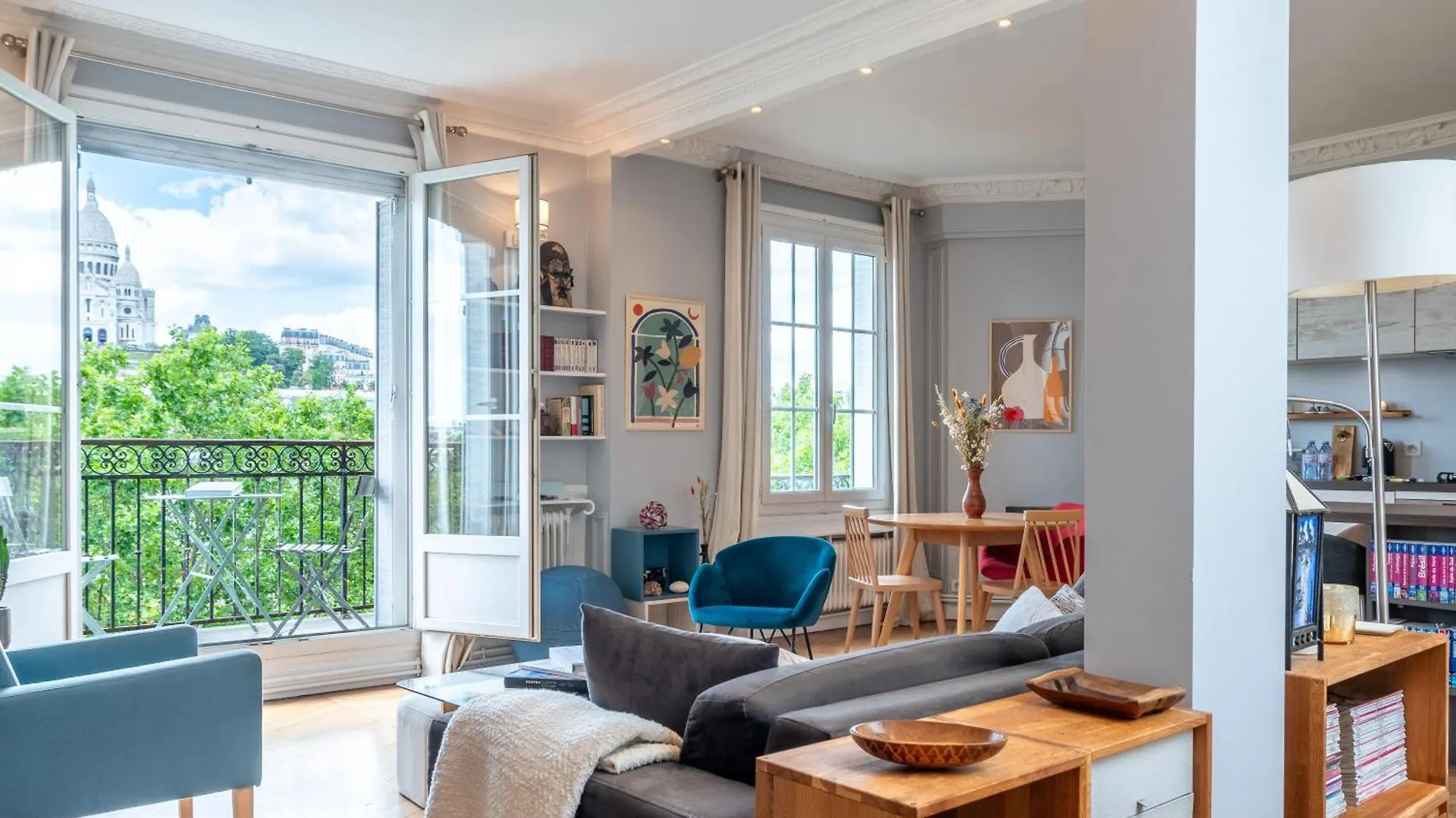 Montmartre - Appartement Avec Vue Sur Le Sacre-Coeur Parijs Frankrijk