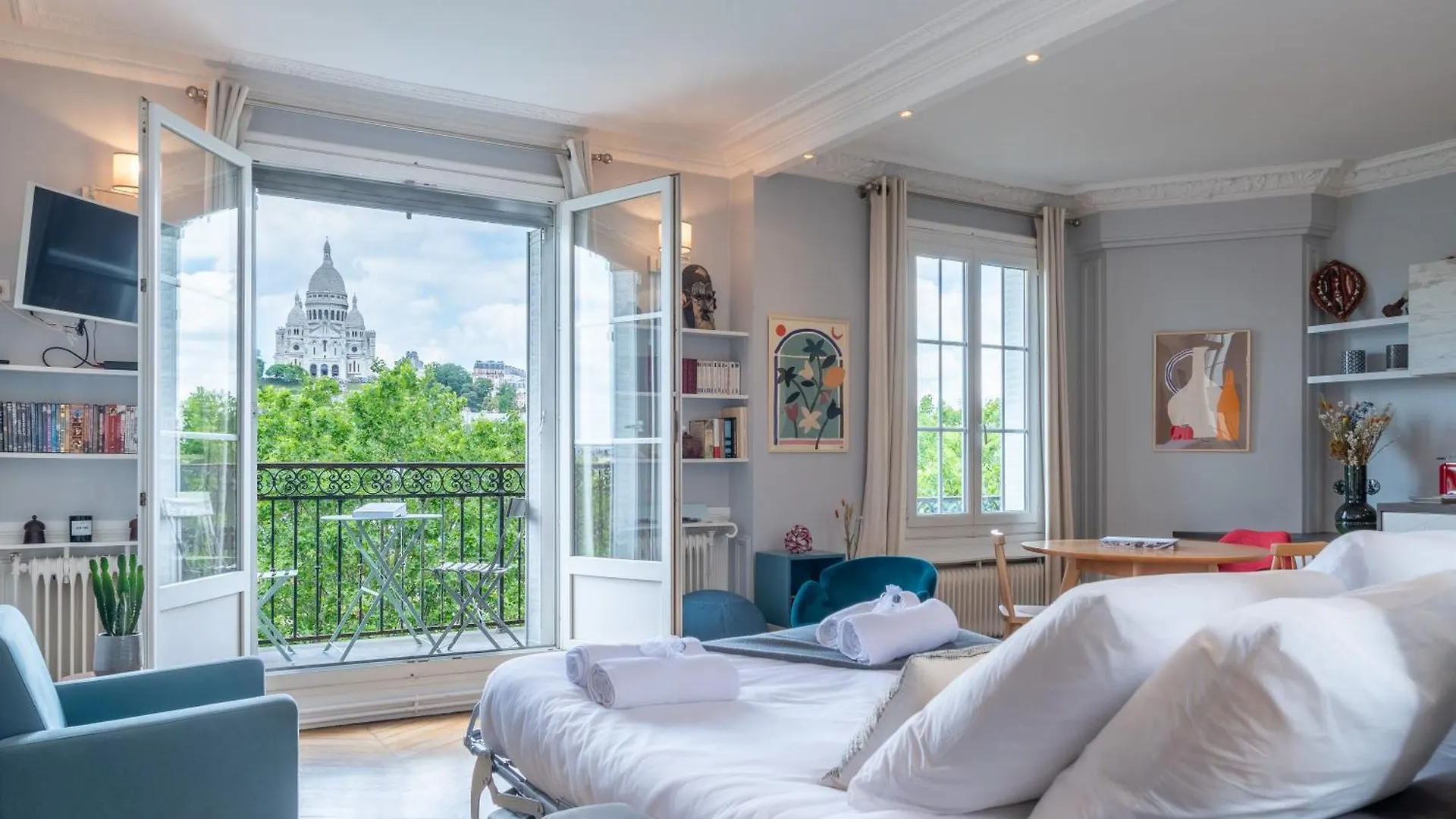 Montmartre - Appartement Avec Vue Sur Le Sacre-Coeur Parijs 0*,  Frankrijk